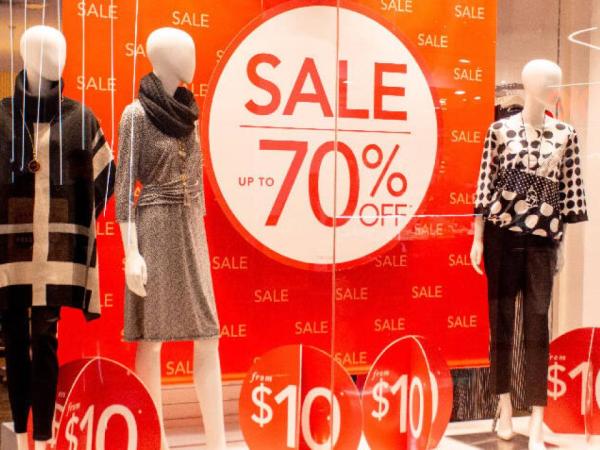 A 65% increase in sales is expected for Black Friday