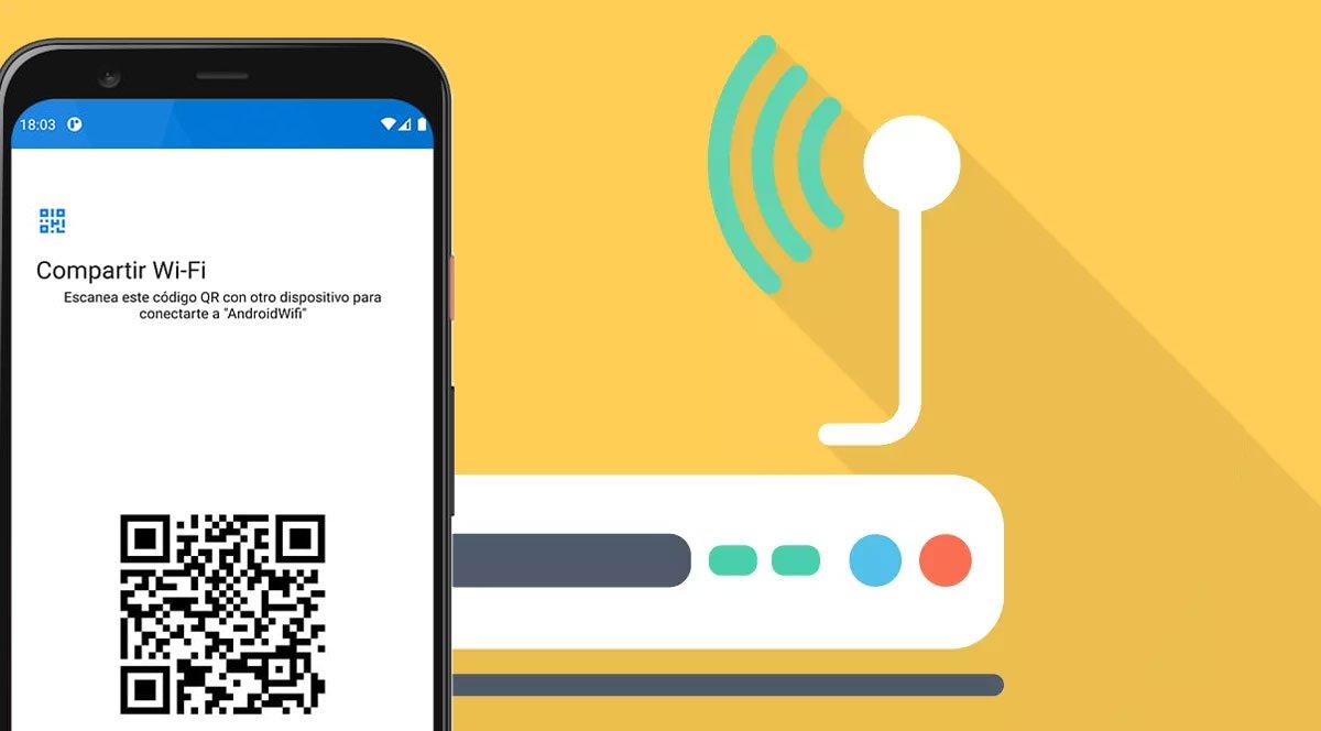 How to share WiFi key with QR code on your mobile